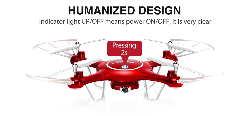 

SYMA X5UW Drone with WiFi Camera HD 720P Real-time Transmission FPV Quadcopter 2.4G 4CH RC Helicopter Dron Quadrocopter Drones