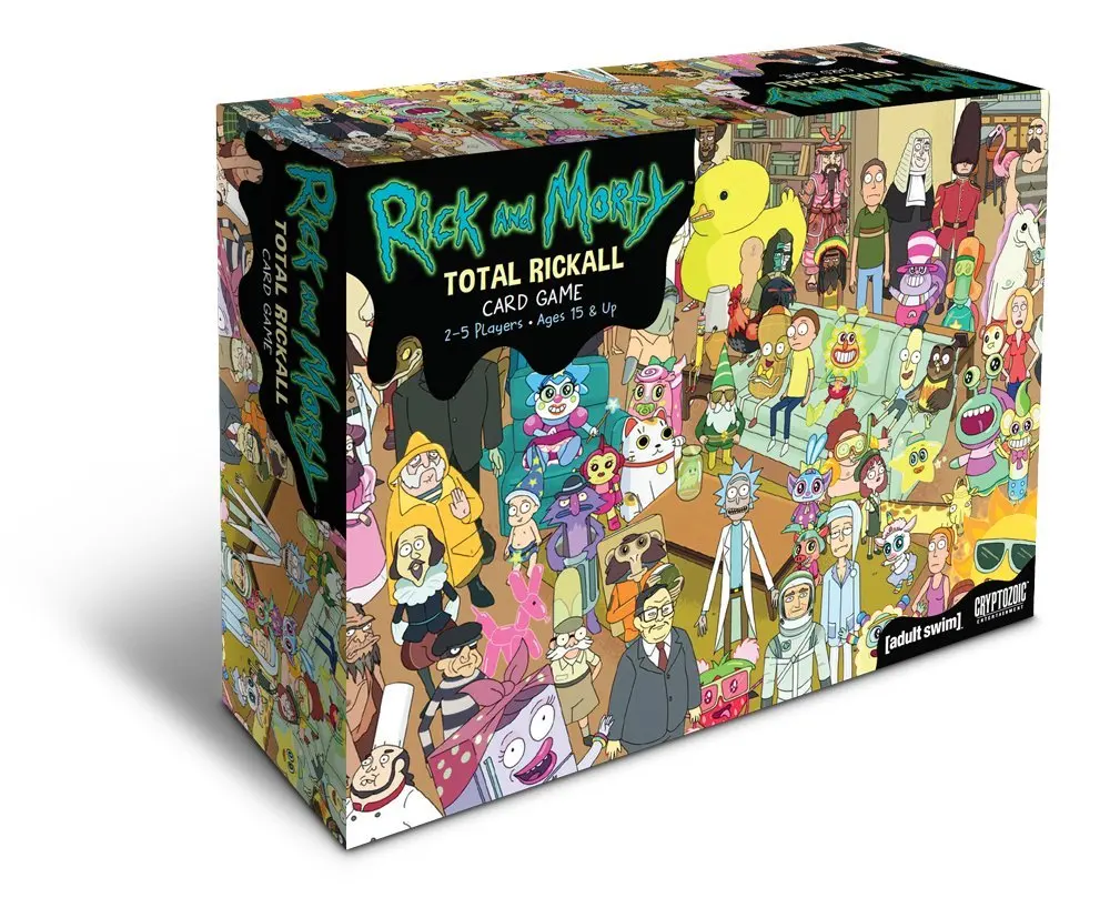 

Funny Cards Game Rick and Morty Total Rickall Cooperative Card Game Dropshipping OK