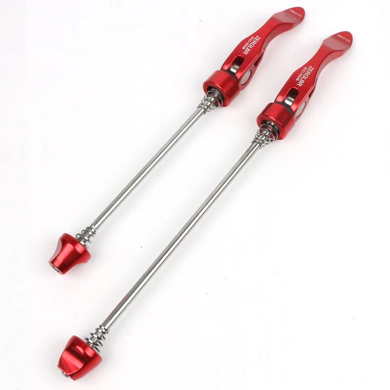 MEIJUN 1 Pair MTB Mountain bike Bicycle Skewers Ultralight Quick Release Skewers 100/135MM for MTB Road Bike hub 9mm 5mm