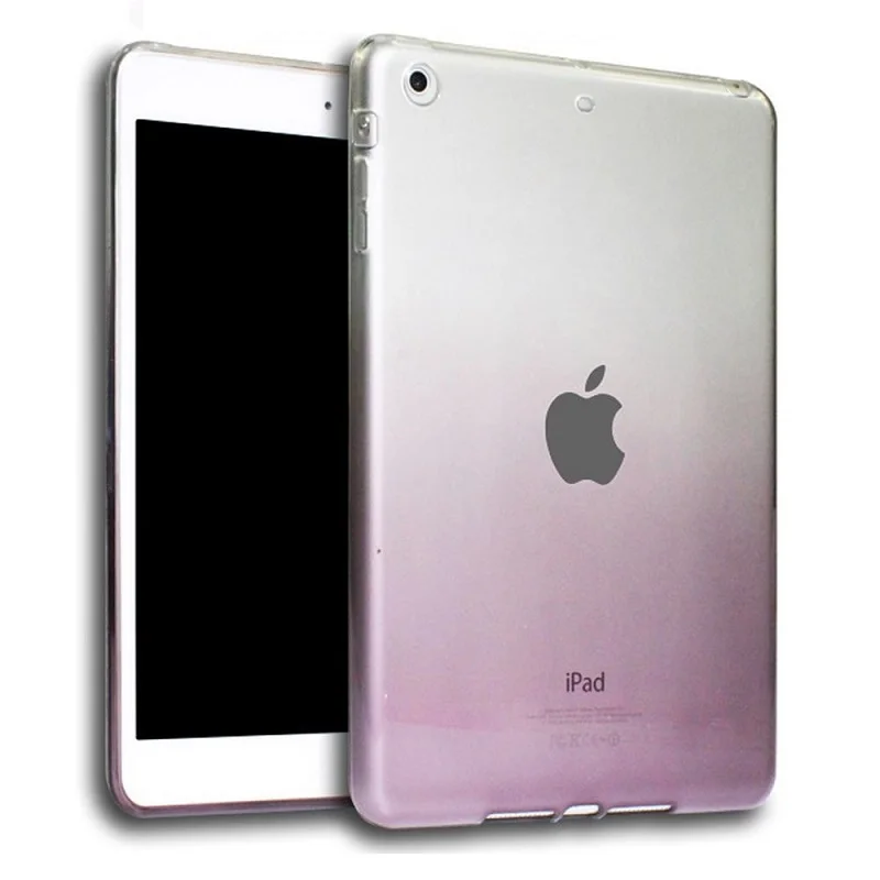 Soft Rainbow Case for Apple iPad mini 4  Cover A1538 A1550 Candy Color Protective Coque for iPad mini 4 Cover Anti-Dust          (2)