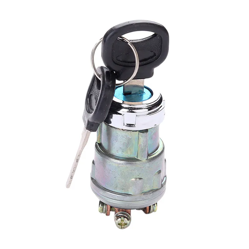 

Lgnition Switch with Key Lenmumu Universal 3 Wire Engine Starter Switch for Car dropship j16