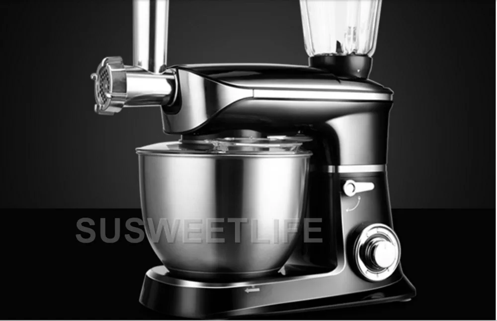 1300W 6.5L stand mixer food mixer household automatic multifunctional meat grinder,juicer kneading machine egg beating machine