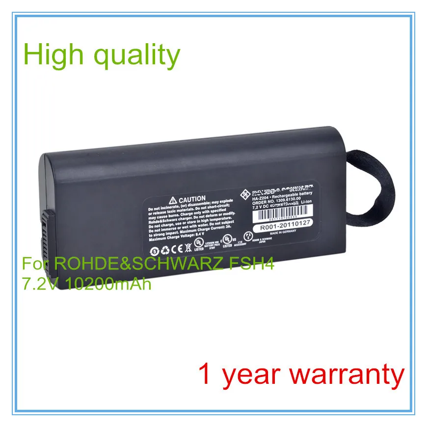 Spectrum Master Battery For Fsh4,fsh8,zvh4,zvh8,pr100,fsh13,fsh20,ha