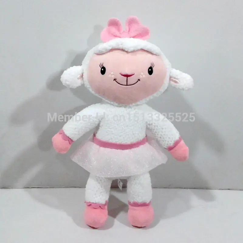 Новые игрушки Doc McStuffins Lambie Lamb плюшевые куклы 28 см милые овцы мягкие животные Pelucia Brinquedos детские куклы для девочек