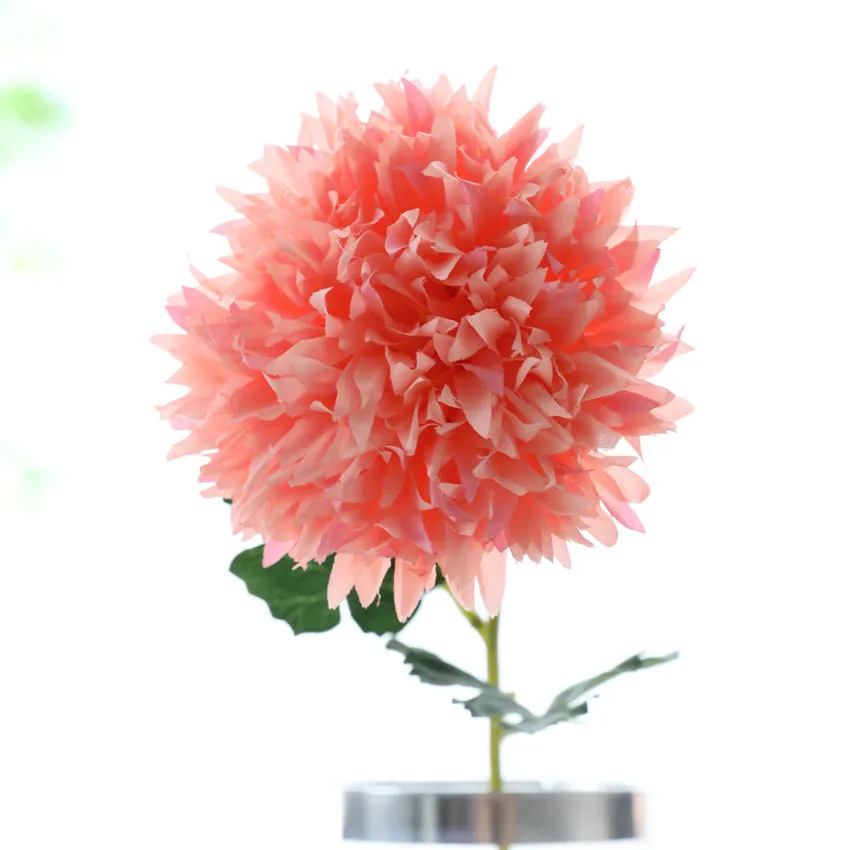 Nicro искусственный цветок мелалеука искусственный декор для сада, дома, офиса, дома, новые вечерние украшения DIY# Art04 - Цвет: Peach