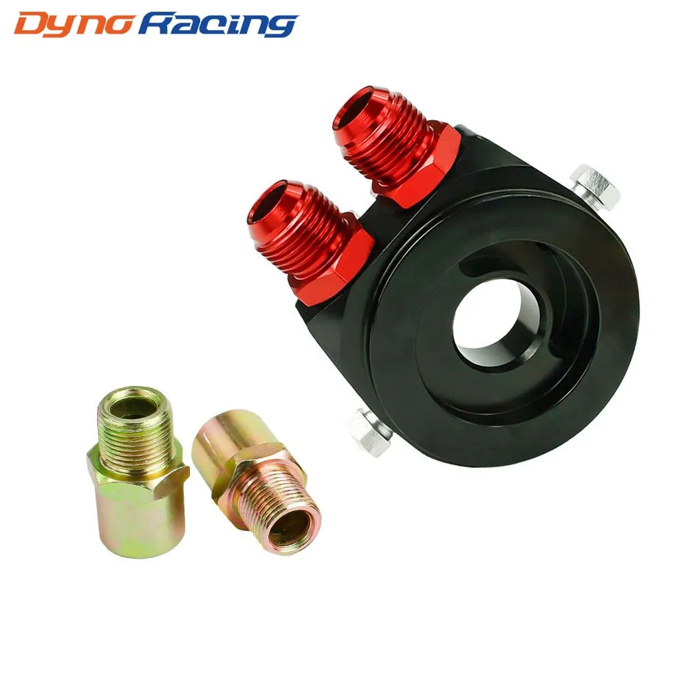 Автомобильный Алюминиевый Универсальный Масляный фильтр сэндвич адаптер для