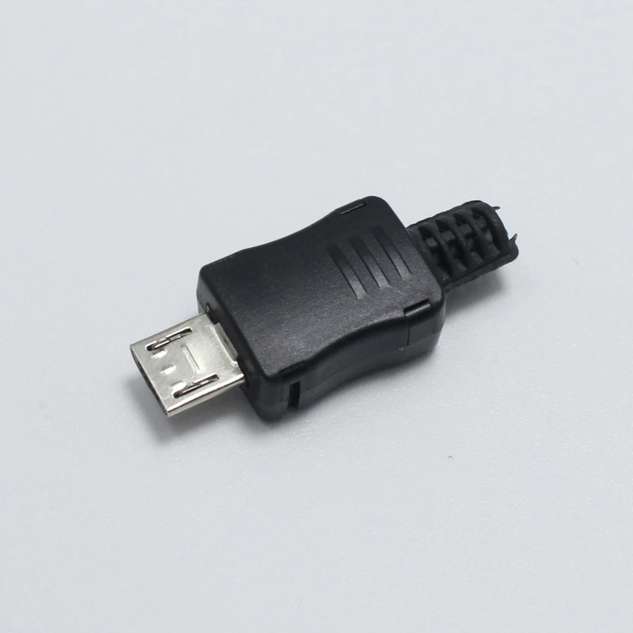 10 шт. Micro USB 5 Pin T Порт Штекерный разъем и пластиковая крышка для DIY дропшиппинг