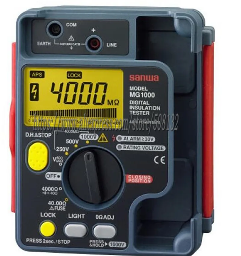 

Insulation Testers Digital type !!Brand New!! Free shipping!! SANWA MG1000
