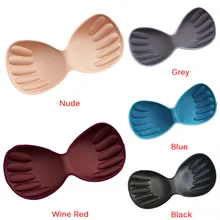 Горячие Модные женские сексуальные подкладки бюстгальтера вставка для увеличения груди красоты пены Топ Пуш Ап бикини купальные костюмы с подкладкой