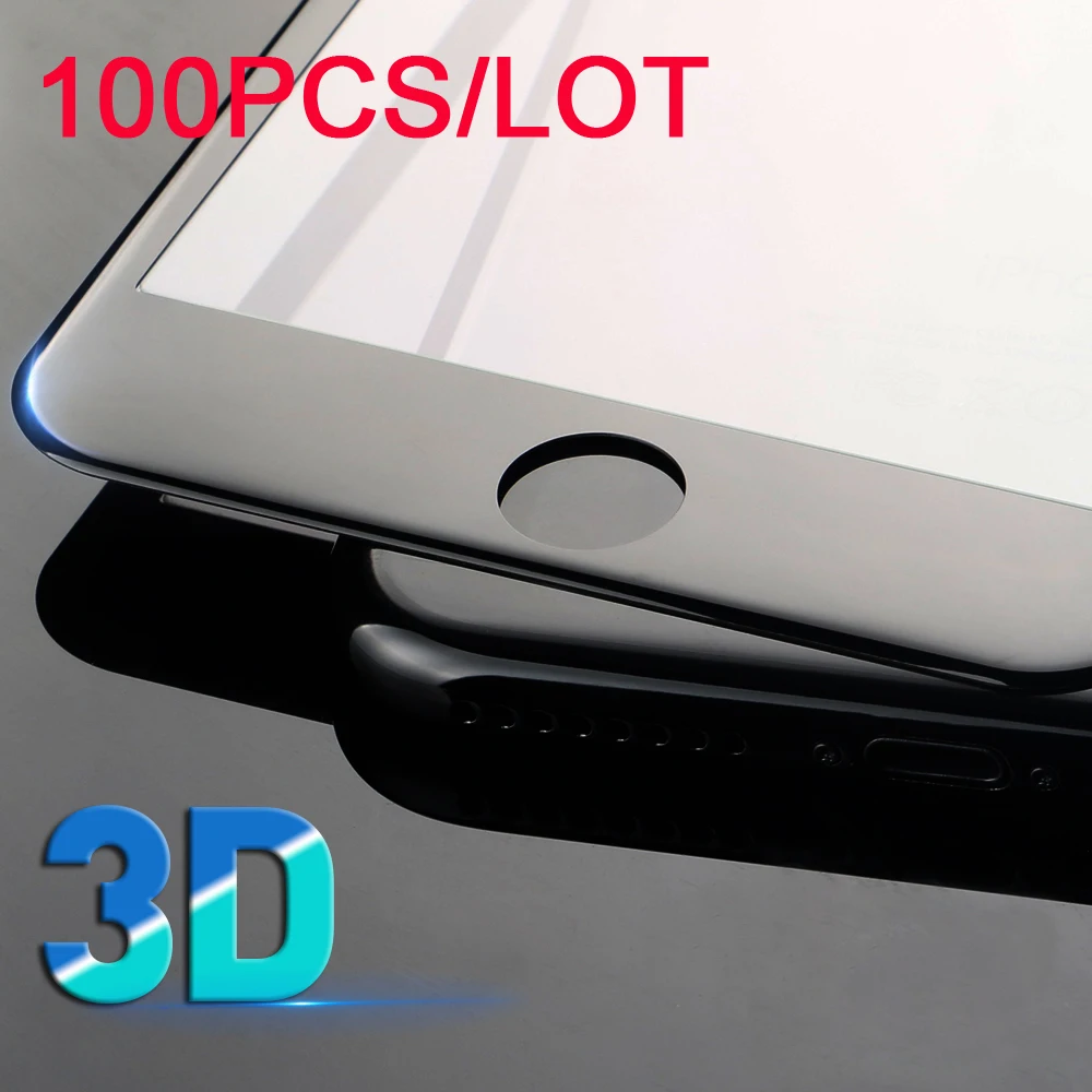 bilder für 100 TEILE/LOS Für Iphone 7 7 Plus 6 s 6 Plus 6 s Plus 3D Full abdeckung Displayschutzfolie Echt Gehärtetes Glas Film Für Iphone 7 6 6 s Plus bilder für 100 TEILE/LOS Für Iphone 7 7 Plus 6 s 6 Plus 6 s Plus 3D Full abdeckung Displayschutzfolie Echt Gehärtetes Glas Film Für Iphone 7 6 6 s Plus