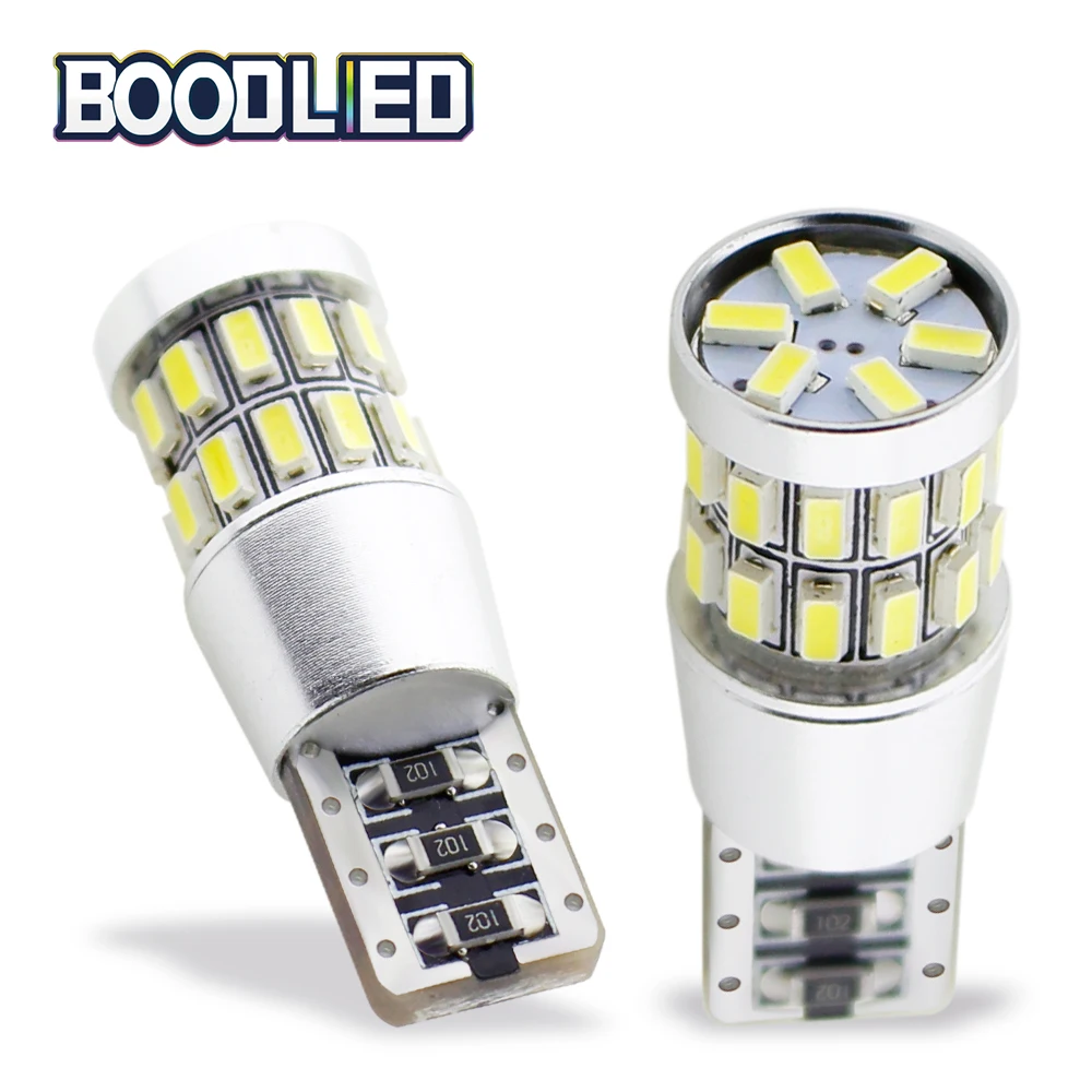 

W5W LED T10 3014 30 SMD LED Bulb 194 168 Canbus No error White Light Car Interior Dome License Light Bulb Lamp 12V Led Bulb 2pcs