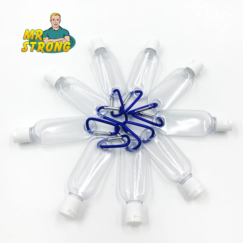 10pcs waste oil burner nozzle rubber o ring 10Pcs/Lot 30ml 60ml Travel Transparent Plastic Perfume My Small MIni Empty Refillable Bottle With Key Ring Hand Sanitizer Bottle