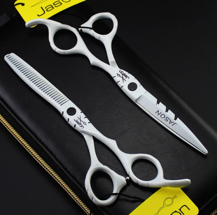 320 #6 ''бренд Jason Высший сорт Парикмахерские ножницы JP 440C профессиональные для