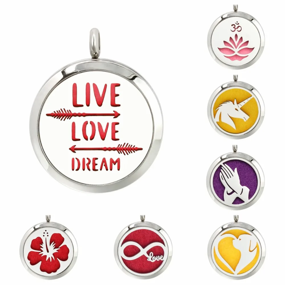 Live love dream единорог 30 мм диффузор кулон парфюм с 10 вкладышами случайным образом без