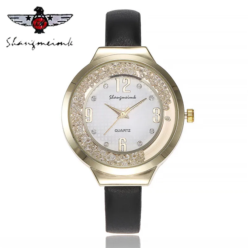 2018 Fashion Luxury women watches bracelet watch ladies leather band Analog Quartz Wrist Watches clock Montre femme J14#N (6)