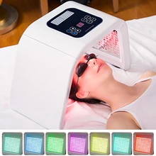 7 Colors Professional Photon PDT Led Light Facial Mask Machine Acne Treatment Face Whitening Skin Rejuvenation Light Therapy