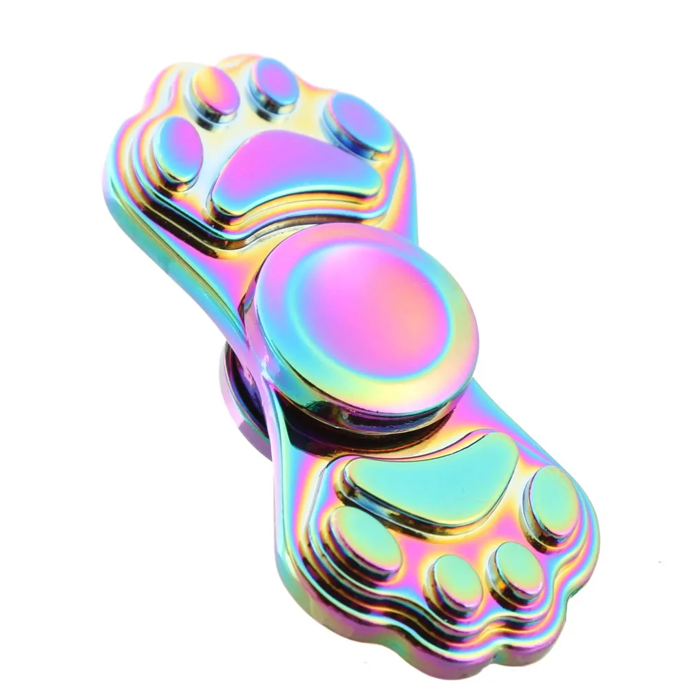 

Colorful Finger Tri-spinner 2017 Fidget Kid Gift Hand Spinner for Autism And ADHD Reduce Stress Focus Finger Toys for Children