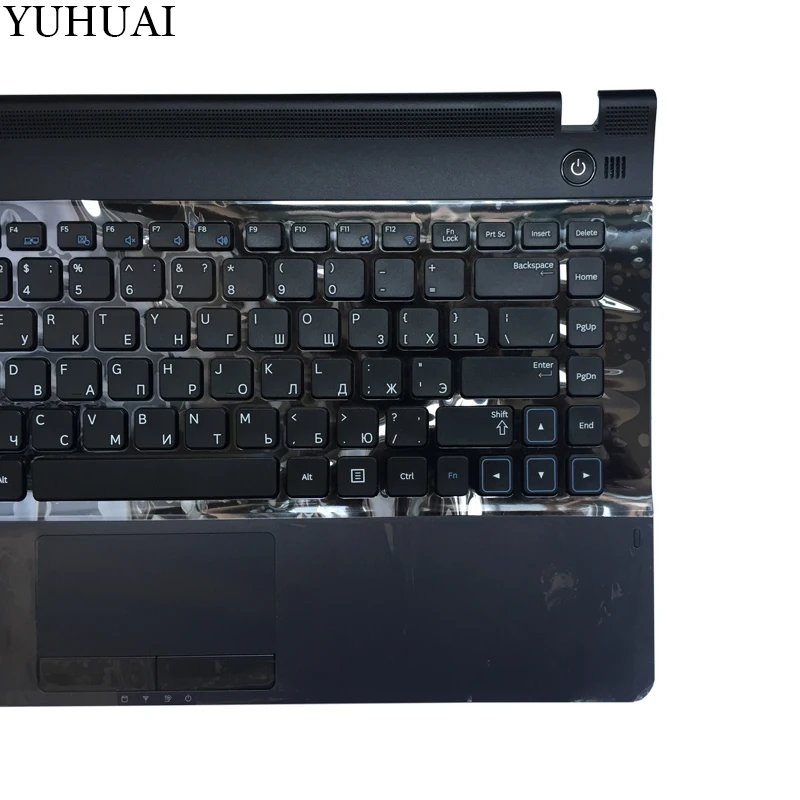Новая русская клавиатура для samsung NP300E4C 300E4A NP300E4A E4A V4A черная с русским