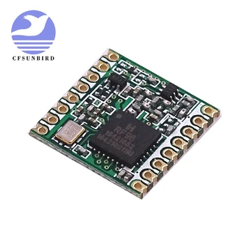 

1PCS RFM96 20 DBM low power consumption, Long Range wireless transceiver module MHZ frequency for 315MHZ 434MHZ 868MHZ 915MHZ