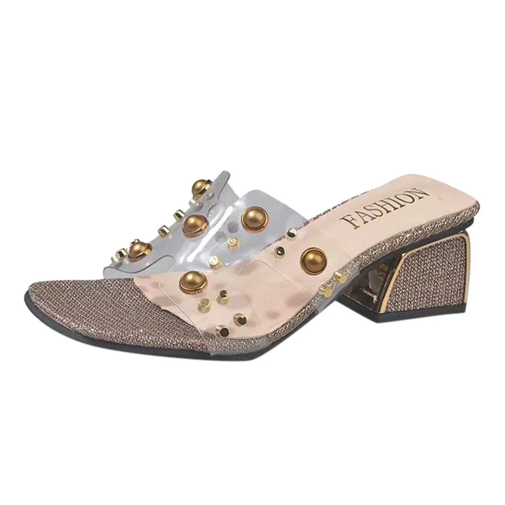 SAGACE/повседневная женская обувь Сезон лето Zapatos Прозрачные открытые сандалии с