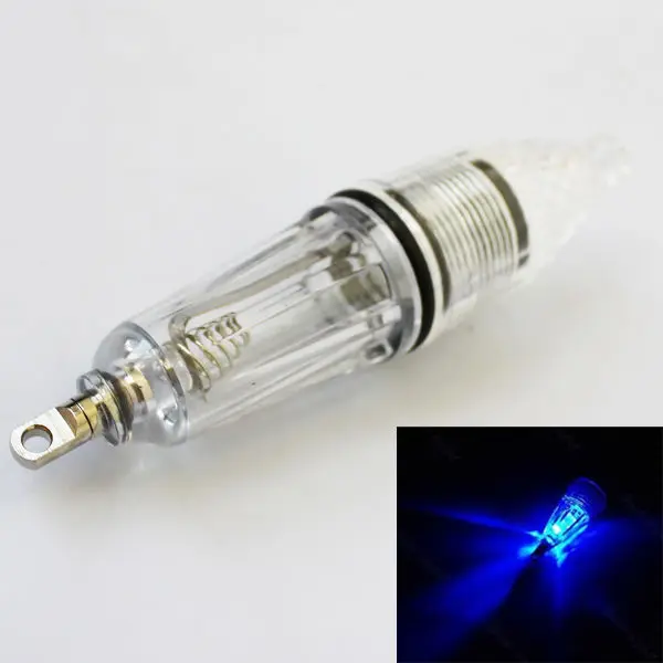 

Mini LED Deep Drop Underwater Fishing Lure Light Squid Fish Lure Light Blue Lure Light