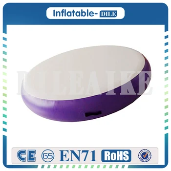 

Free Shipping Round Inflatable Air Track Gymnastics Airtrack Tumbling Mat Floor Mats for sale