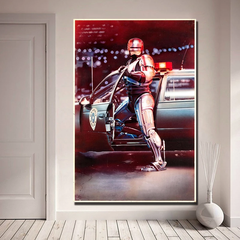 

RoboCop Hot Movie HD Canvas Paintings For Living Room Modern Wall Art Oil Picture Poster Bedroom Home Decor