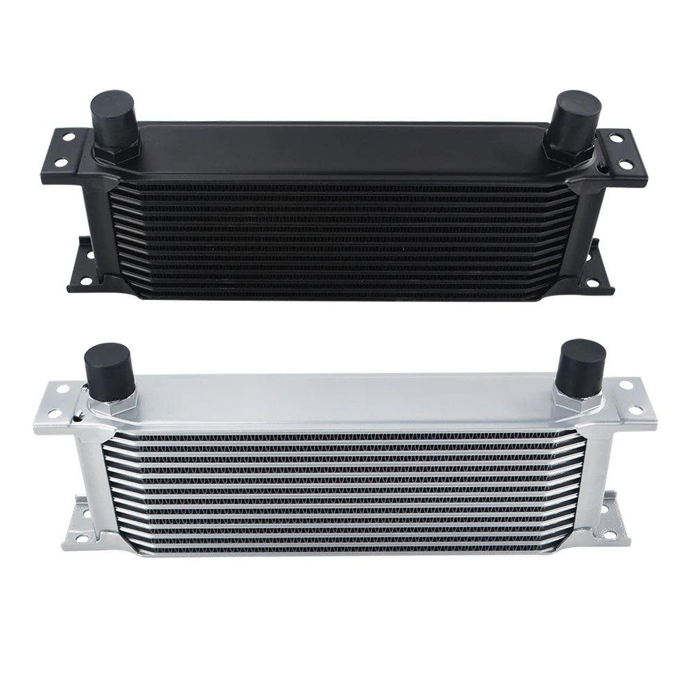 US $58.74 Hypertune Universal 13 Row An10 Engine Transmiss Oil Cooler Kit Filter Relocation With Pqy StickerBox Ht7013Kit3