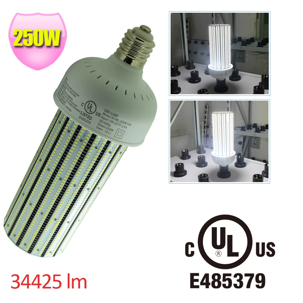 1000Watt Metal halide Church Light Replacement 250W LED Corn