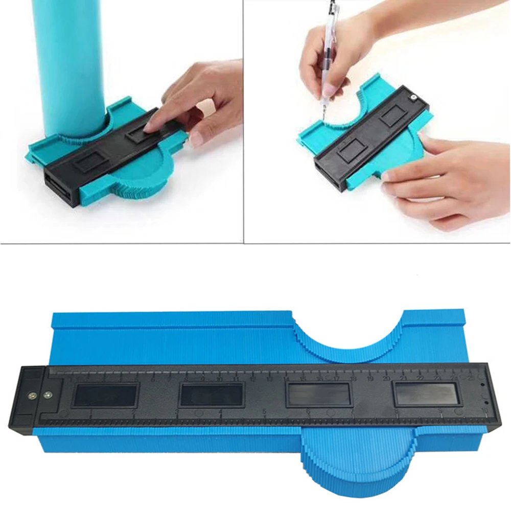 

10inch Plastic Gauge Contour Duplicator irregular contour extractor Wood Tiling Laminate General Tools tile working tool