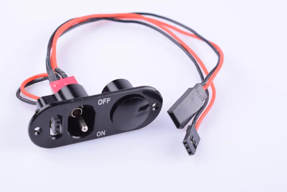 

Miracle Heavy Duty Power Small Switch with Fuel Dot for Servo RC Model Black