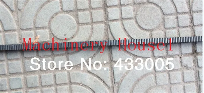 

CNC Rack Gear Mod 4 45# Steel Spur Gear 40x40 Length in 1000mm spur gear rack