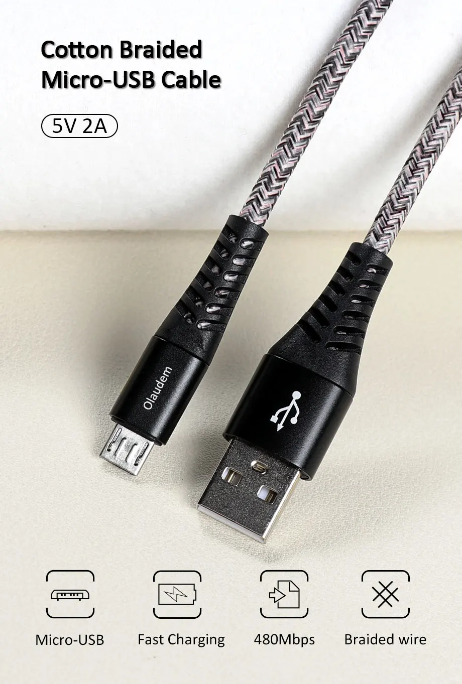 1.cable usb micro usb