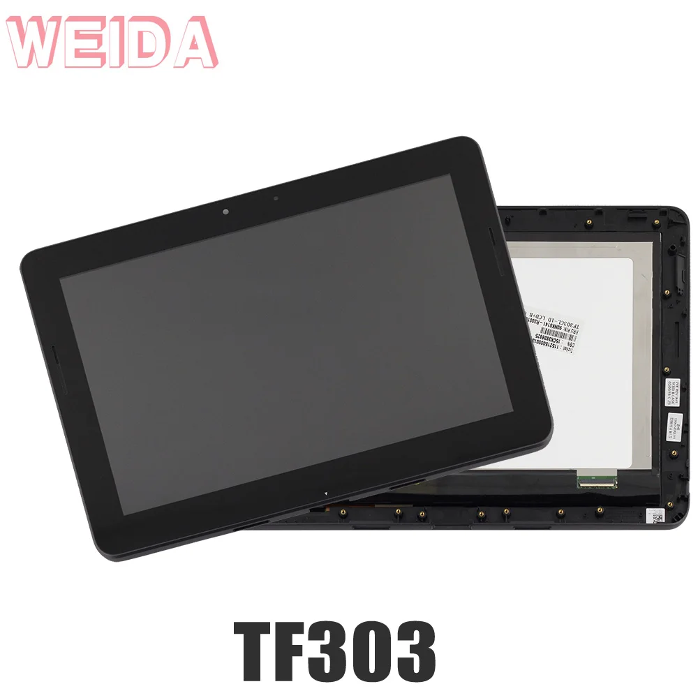 

WEIDA LCD 10.1" For Asus Transformer Pad TF303 LCD Display Touch Screen Assembly Frame Tablet PC TF303K TF303CL