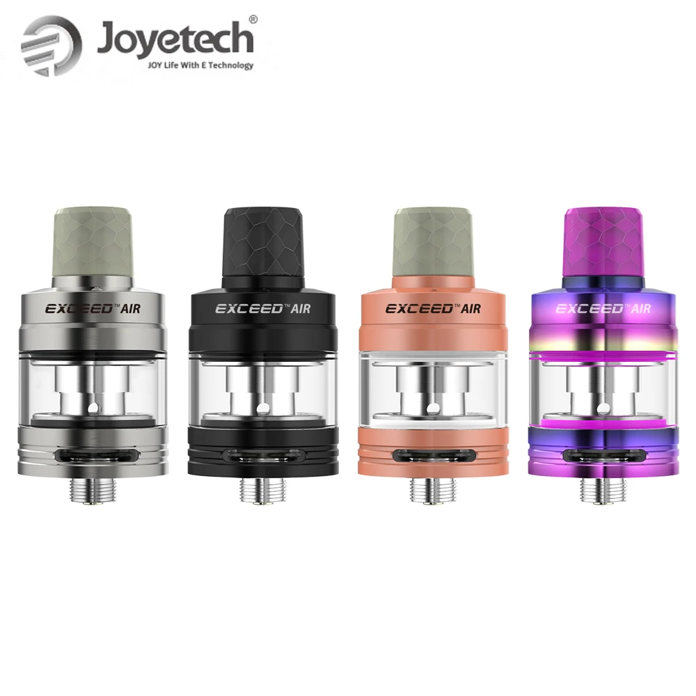 Original Joyetech EXCEED AIR Atomizer 2ml capacity EXCEED atomizer with EX series heads mouth-to-lung / direct-lung vape tank