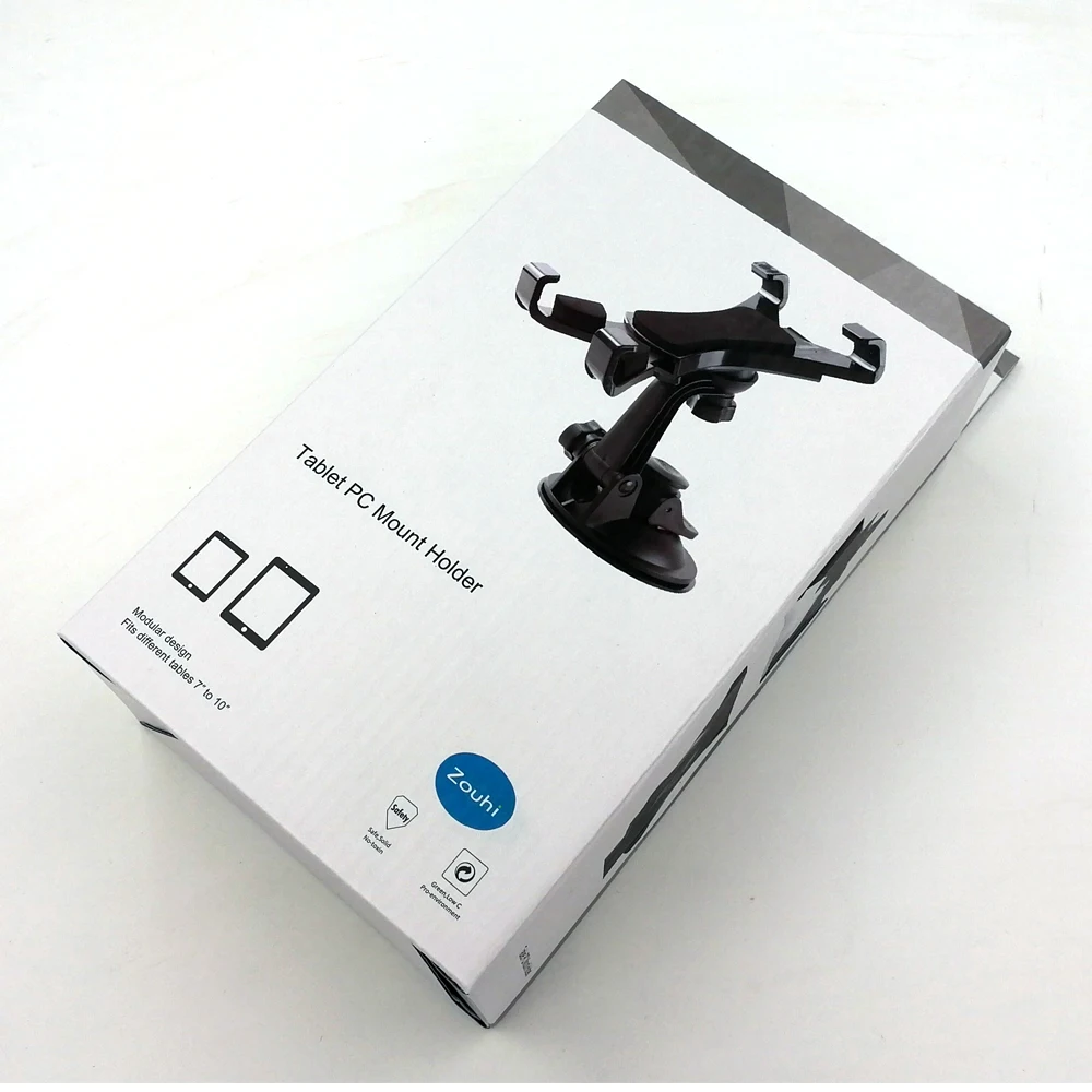 Горячая Распродажа 7-10 дюймов планшетный ПК Универсальный автомобильный держатель на лобовое стекло с присоской подставка для Apple iPad вращающийся Бесплатный моющийся Базовый диск