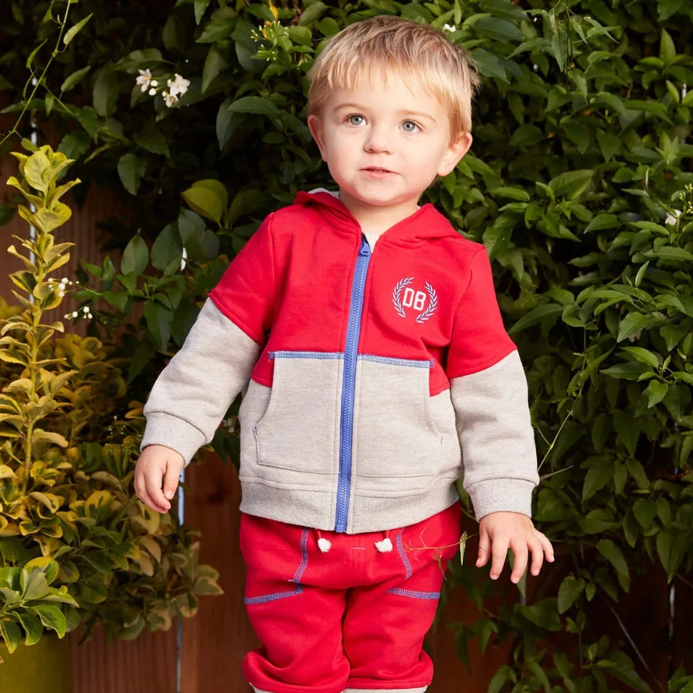 Brand 2017 Spring 100%Cotton child kid baby boy clothing set toddler