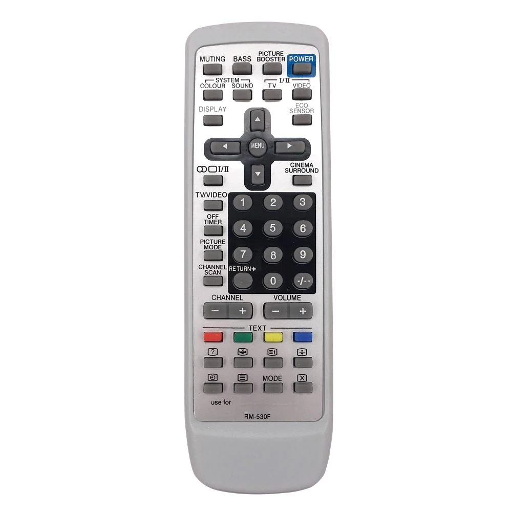 New Universal Replacement For JVC RM 530F TV Remote Control Free