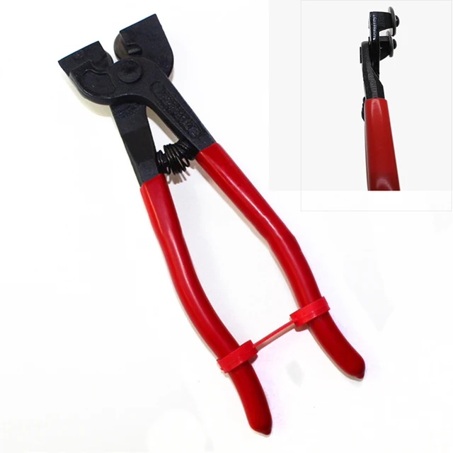 1pc 200mm 8 Inch Tile Cutter Plier Round Nose Gl Mosaic Diy 1pc 200mm 8 Inch Tile Cutter Plier Round Nose Gl Mosaic Diy Wheeled Nipper Tool