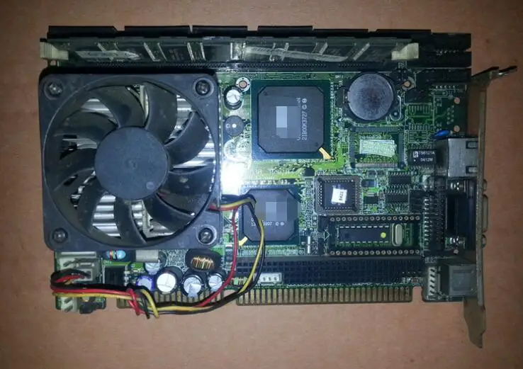 100% OK оригинальный половинного размера Процессор карты SBC82630 REV. a3 IPC доска PICMG1.0 SBC с