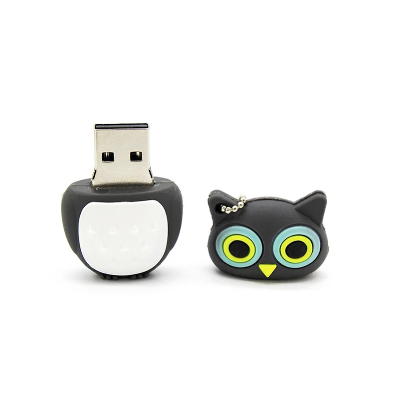 USB флеш накопитель карта памяти мультяшной совы 4 гб 8 16 32 64 гб|USB флэш-накопители| |