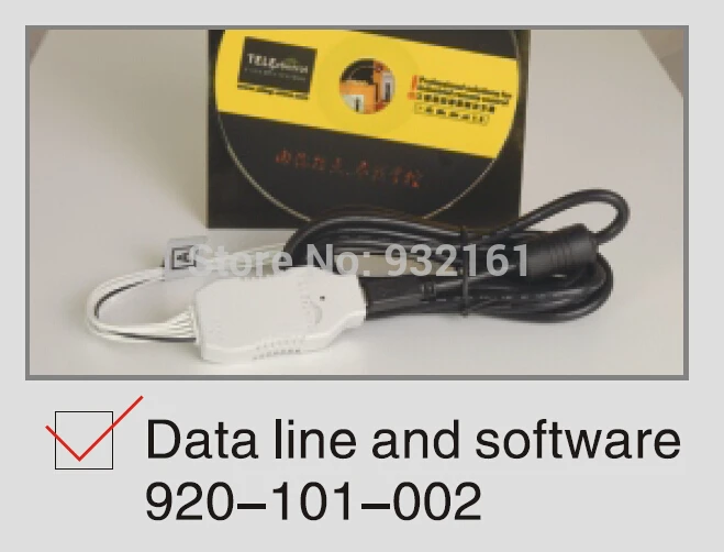 

TELEcontrol Software and Program cable