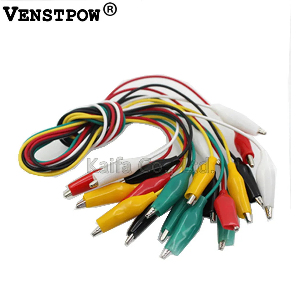 

10pcs Mini Medium Large Alligator Clips Electrical DIY Test Leads Double-ended Crocodile Clips Roach Clip Test Jumper Wire