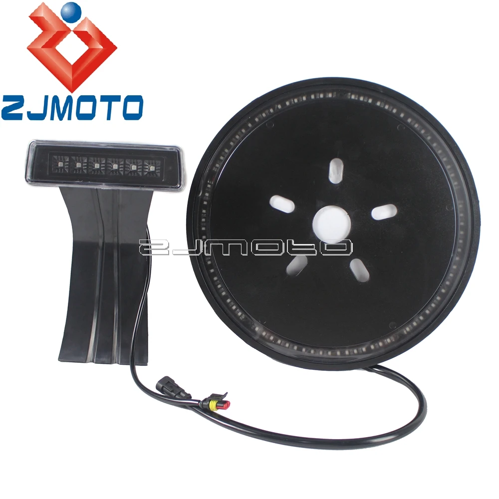 Red Light Spare Tire LED 3rd Brake For Jeep Wrangler JK 1997-2017 |
