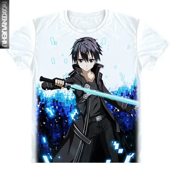 

Sword Art Online T-shirt SAO Cosplay Costume Anime Fashion Men Women T Shirt