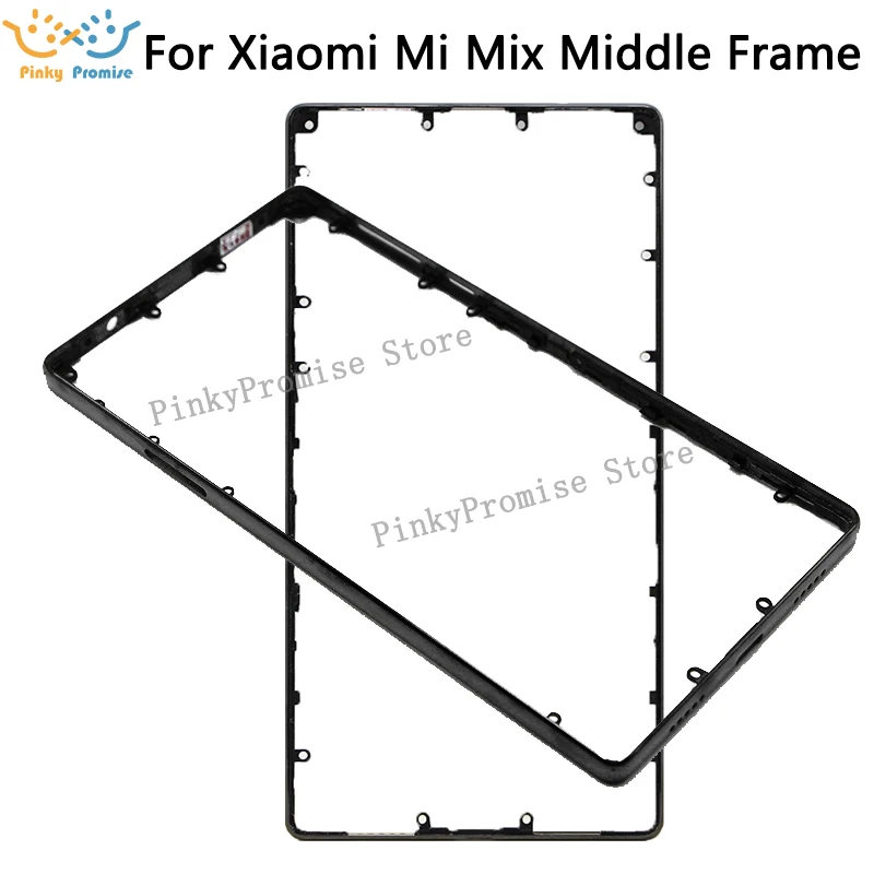 

Middle Frame For mi MIX bezel Black Ceramic for Xiaomi MI MIX mi mix pro Middle Housing case Replacement ceramic material