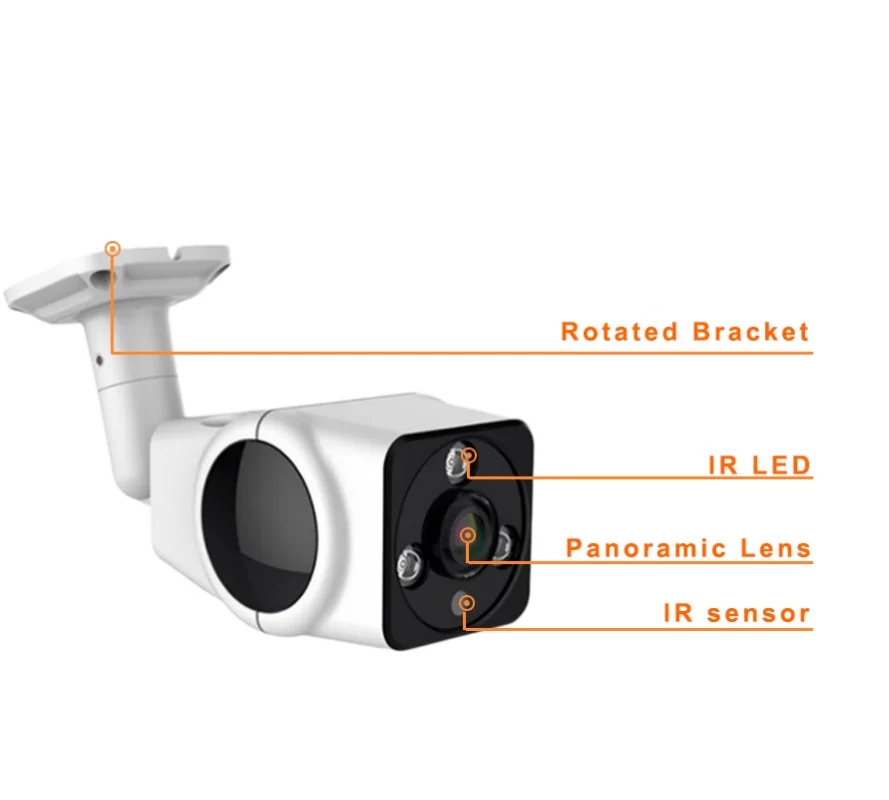 4MP 5MP 1080P IPC amera (POE) Onvif рыбий глаз Открытый ИК Ночное видение HD безопасности CCTV