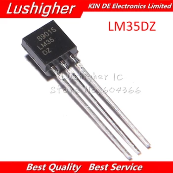 

5pcs LM35DZ TO92 LM35 TO-92 LM35D Precision Centigrade Temperature Sensors