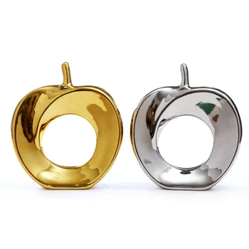 

Modern Simple Ceramic Crafts Fashion Home Decoration Living Room TV Cabinet Wine Cabinet Apple Money Arrangement