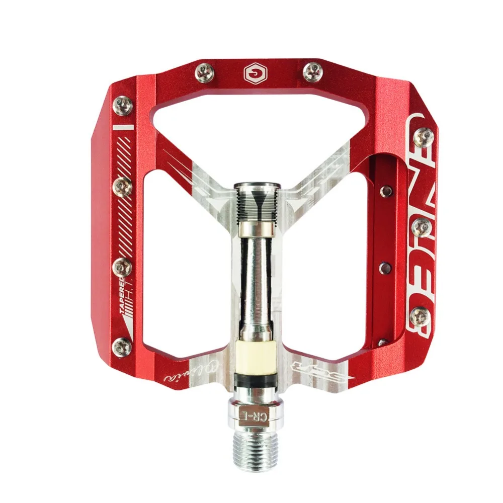 Online Pedal de bicicleta ultraligero todo CNC mtb DH XC pedal de bicicleta de montaña L7U Material + DU Bearing pedales de aluminio